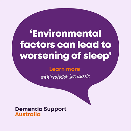 Environmental factors can lead to worsening of sleep